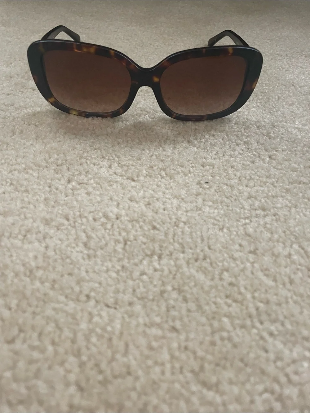 Coach Tortoiseshell Gradient Lens Sunglasses - Brown - Picture 3 of 5